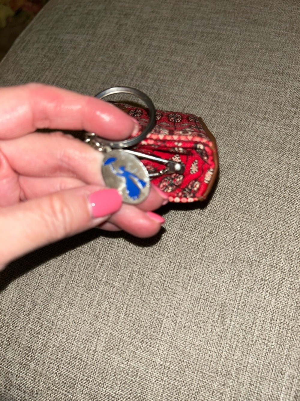 Disney Mary Poppins  Mini Tote Keychain Bag Charm, coin purse - Picture 7 of 8